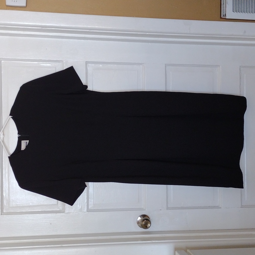 Leslie Fay  Long Dress Womens Size 14 Black
